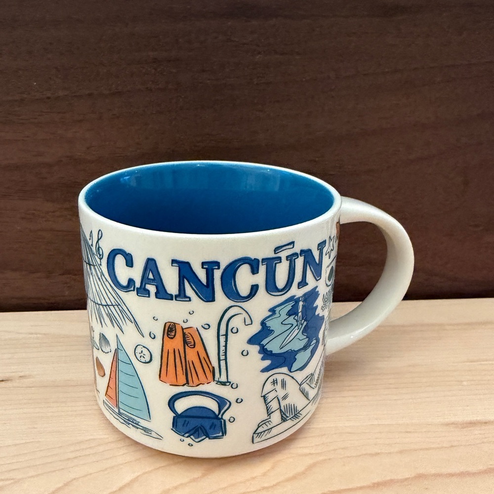 Cancún Starbucks Been There Ceramic Travel Mug